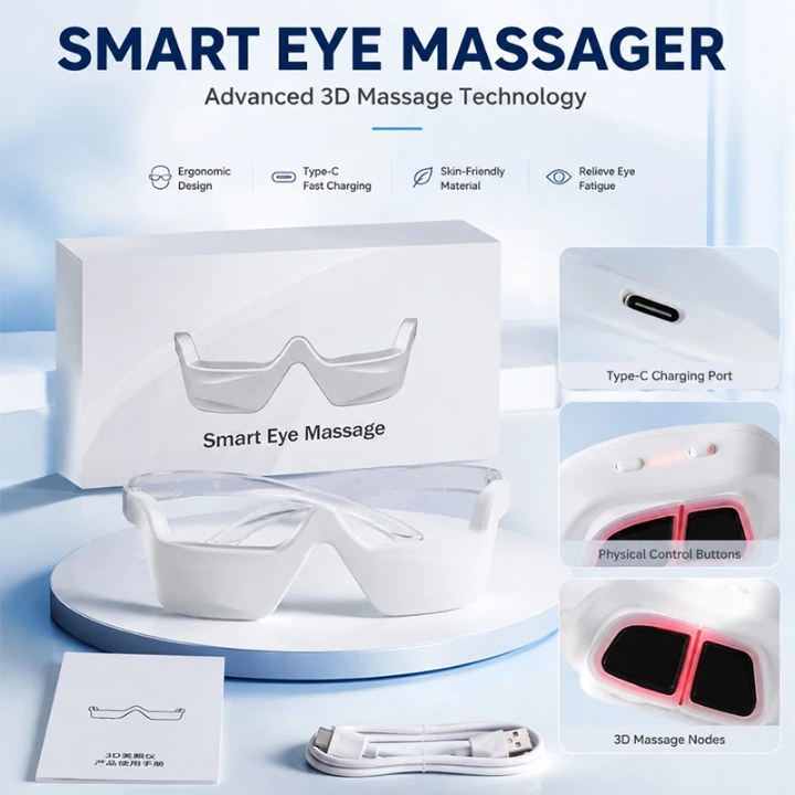 Smart Eye Massager box presentation