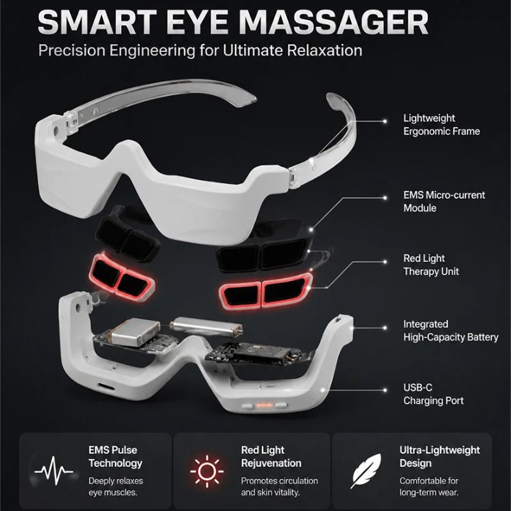 Smart Eye Massager technology breakdown